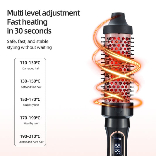 "Electric Hair Curling Iron for Straight Hair - Ladies Styling Comb Dropshipman