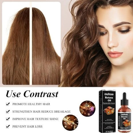 Batana Oil for Hair Growth & Repair (60ml) | Nutrient-Rich Batana