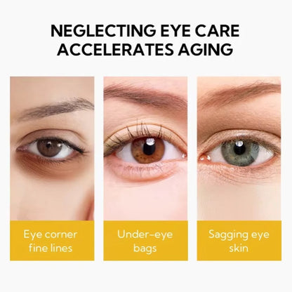 LANBENA 24K Gold Hydra-Gel Luxury Eye Patches (Fades Dark Circles & Lines) | 30 Pairs Glow